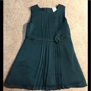 CARTER’s dark green dress size 6 month🦚